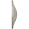 Ekena Millwork Brontes Ceiling Medallion (Fits Canopies up to 3 5/8"), Hnd-Painted Pearl White, 25 1/2"OD x 5 1/2"P CM25BRPWS - alternate 2